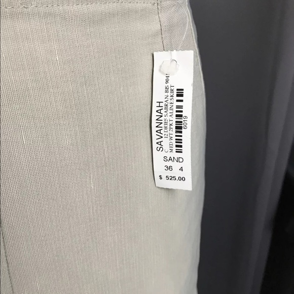 DRIES VAN NOTEN Women's Straight Skirt Size 36_491 - Picture 3 of 10